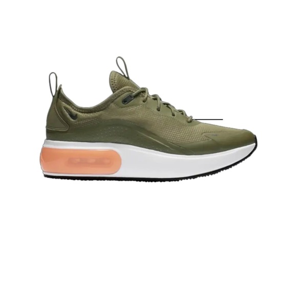 Nike Air Max Dia Trainer Medium Olive Green Color-Size 8 - Picture 1 of 12
